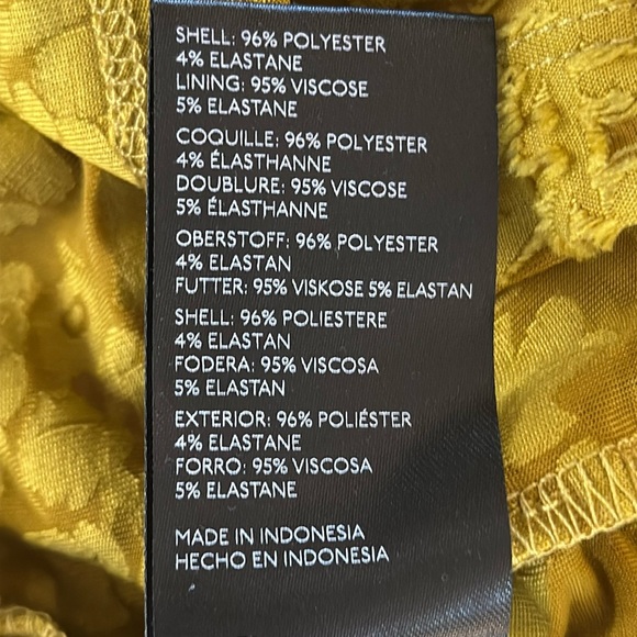 NWT green/mustard Anthropologie BOHO dress size medium - Picture 6 of 8